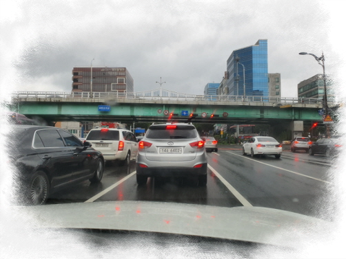 안양운전연수 주차장에 묶인 차를 도로 꺼내기까지!2